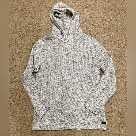 Men’s grey/black large hoodie - Picture 1 of 2